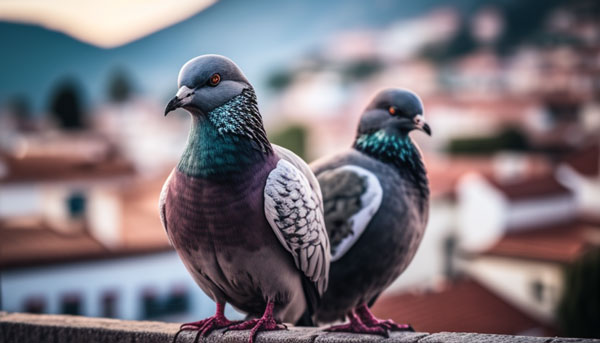 Get Rid of Pigeons from Your Balcony