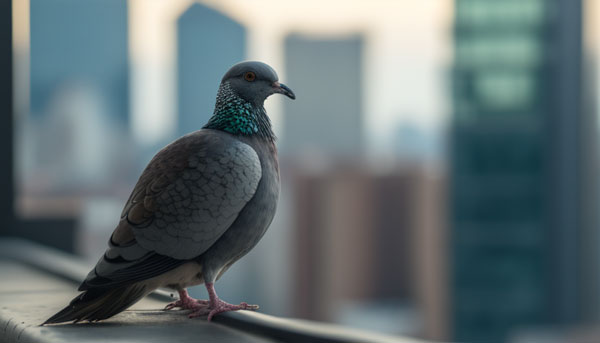 Get Rid of Pigeons from Your Roof and Balcony