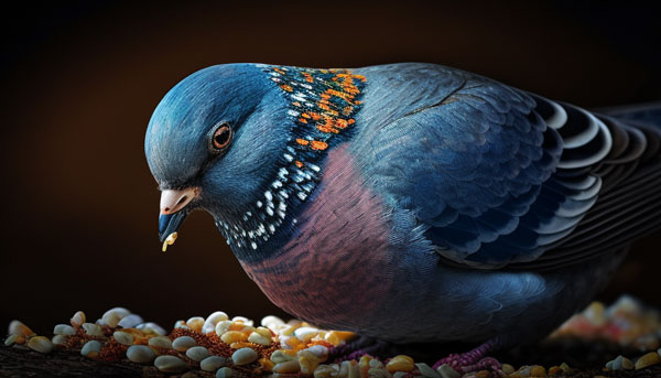 Pigeons Provide Healthy Diets