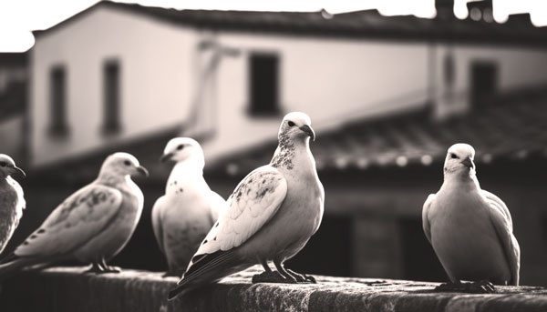 Pigeons on My Roof