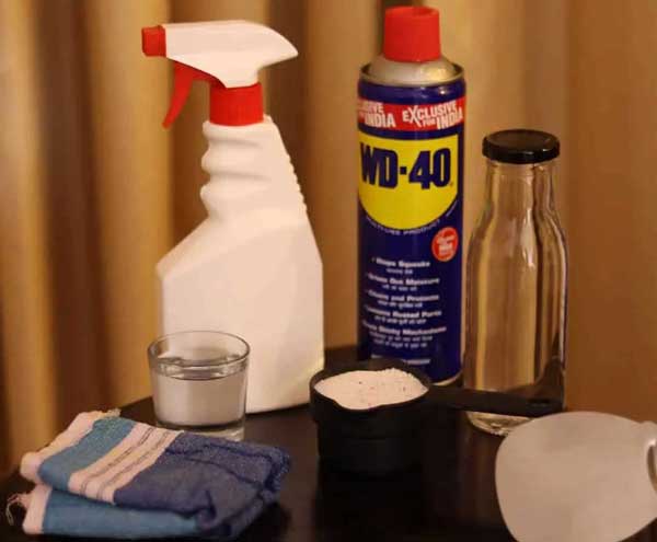 Use your Cleaning Solution
