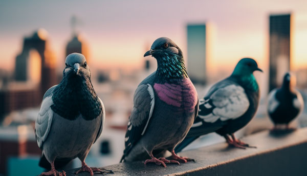 Why Do Pigeons Like Roofs And Balconies