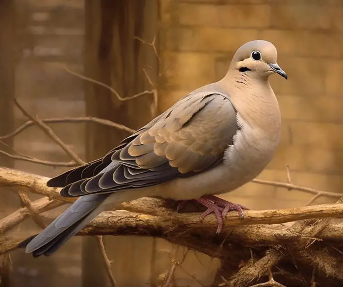 Different Mourning Doves’ Behaviors