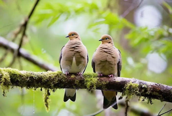 Mourning Doves’ Behaviors