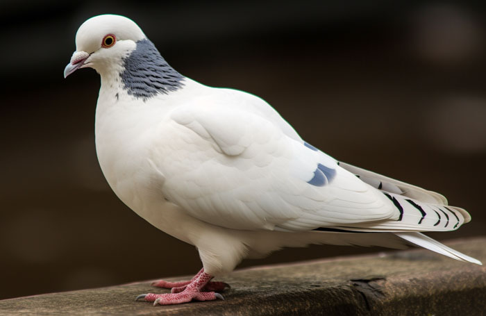 White Pigeon Physical Characteristics