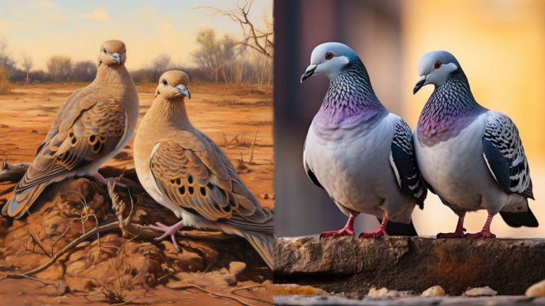 Dove vs Pigeon: Identification, Differences and Similarities