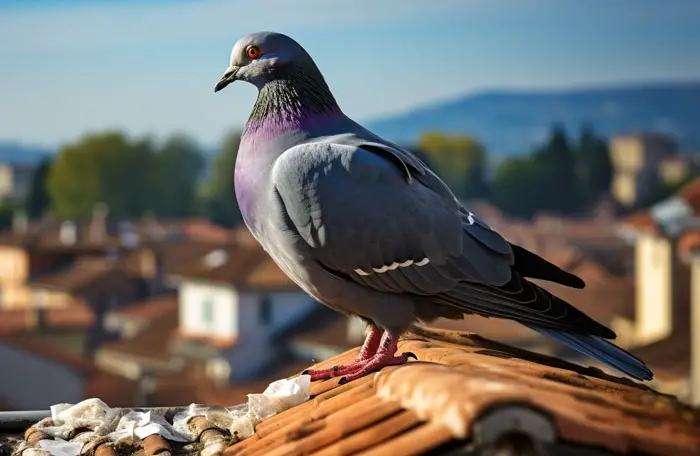 Homing pigeons