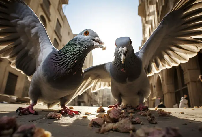 Pigeons do not Feed Chocolate
