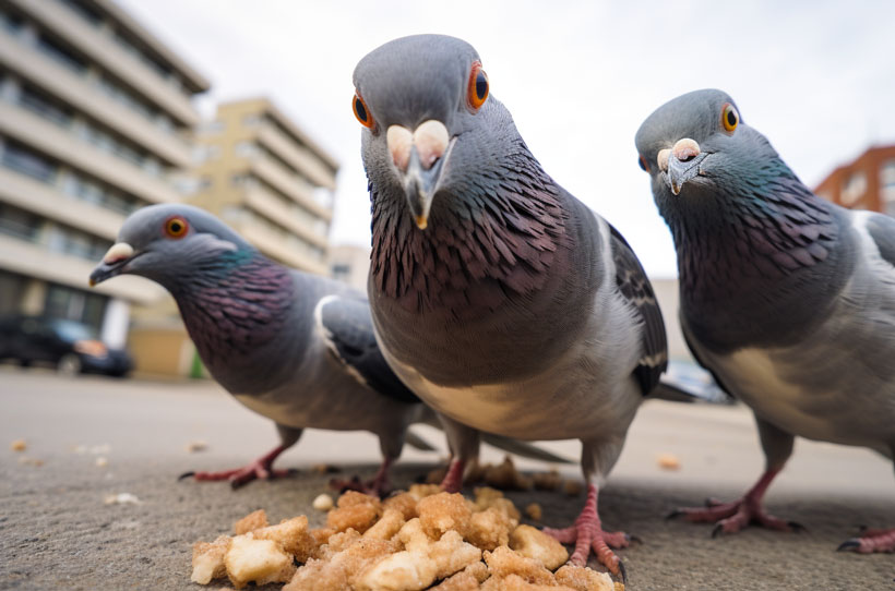 What Grains do Pigeons Eat