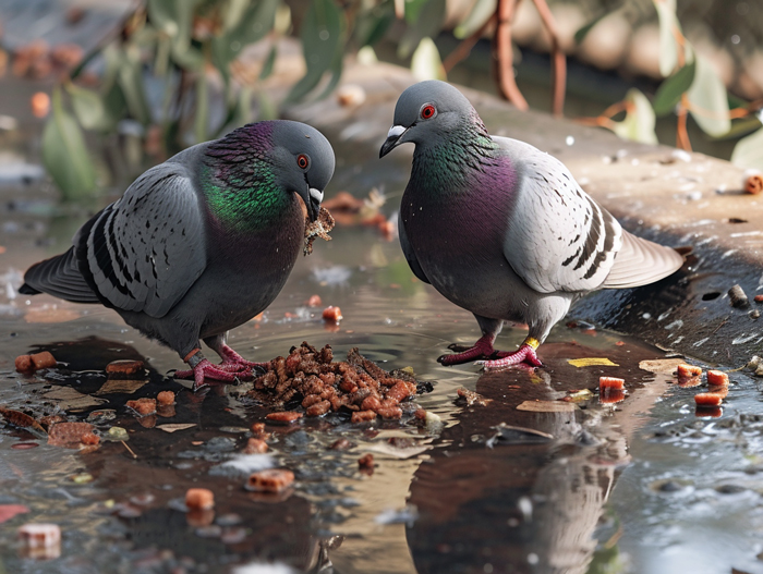 Boosting your pigeon's immune system through diet