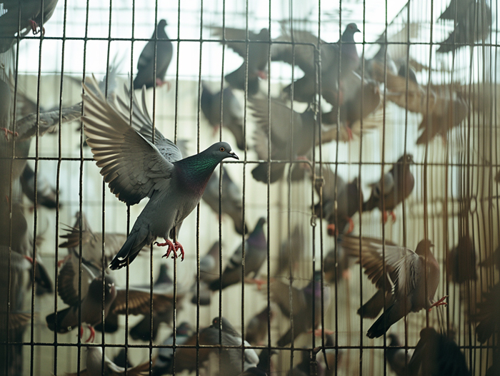 Building Trust and Bonding with Pigeons