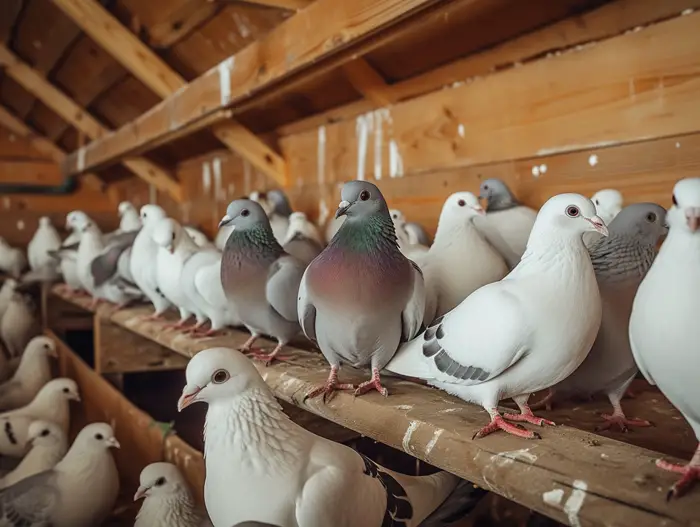 Pigeon Breed and Color