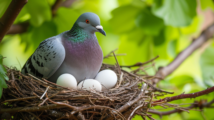 Role of Incubation in Pigeon Egg Development