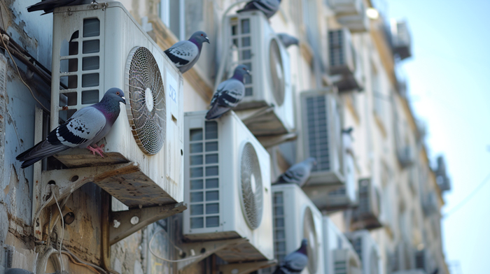 Tips for Protecting Your Air Conditioner from Pigeons