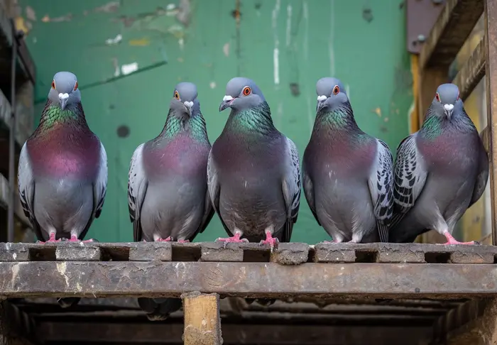 Average Weight of Common Pigeon Species