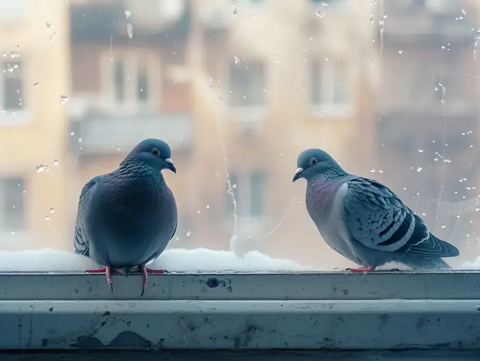 Cleaning Pigeon Poop from Windows