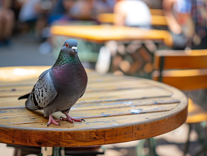 Healthy Organic Diet for Pigeons