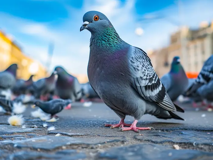 Historical Relationship between Pigeons and Humans