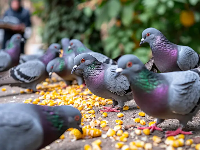 Nutritional Needs of Pigeons