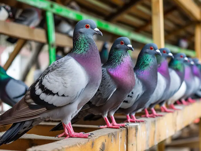 Overweight and Underweight Pigeons