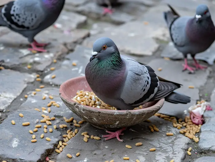 Spread of Pigeons