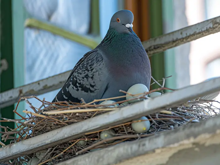 Why Pigeon Nests are a Problem